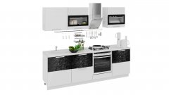 Кухонный гарнитур длиной - 240 см (со шкафом НБ)