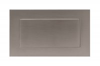 Ручка SPRING-2 врезная 96мм, отделка сталь шлифованная