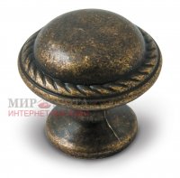 Ручка-кнопка D25мм бронза патинированная: GG3605/B