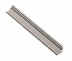 GTV: Алюминиевый профиль GLAX угловой - накладной, цвет серебро, (цена за 2 метра), ШАМПАНЬ: PA-GLAXNKKT-AL-90