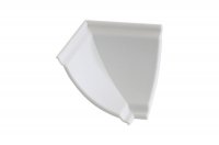 Угол 90" внутренний для бортика Rauwalon116, цвет серый