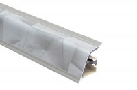 126.Бортик овальный L=4000, оригами серое