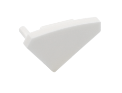 GTV: Заглушка для профиля углового-накладного PA-GLAXNKKT... - цвет белый (цена за 10шт.): PA-ZASGLAXNKKT-10