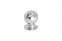 Ручка-кнопка, отделка хром глянец