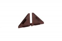 Комплект заглушек для треугольного бортика M3540/M3545, цвет 04 коричневый
