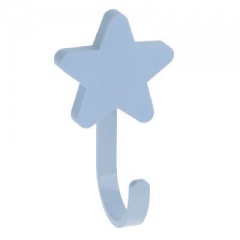 GTV: Крючок мебельный WM-STAR звезда, синий: WM-STAR-NB
