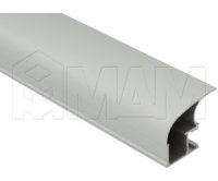 INTEGRO Широкая профиль-ручка асим. серебро, L-5400: IN01240A