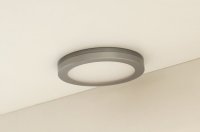 Светильник LED Magic, 2.1W/12V, 4500K, отделка серый металлик