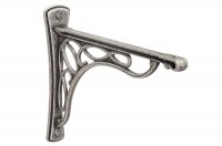 Менсолодержатель "Merletto", отделка серебро античное, большой