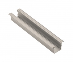 GTV: Алюминиевый профиль GLAX MINI врезной, высокий (цена за 2 метра), ШАМПАНЬ: PA-GLAXMW-AL-90