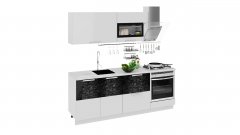 Кухонный гарнитур длиной - 210 см (со шкафом НБ)