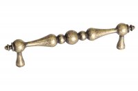 Ручка-скоба 128мм, отделка бронза матовая