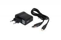 Блок питания ЗУ-5, 110-240V/5V, с кабелем 1000 мм (USB/microUSB)