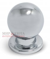 Ручка-кнопка D18мм хром: GN3404