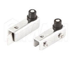 Компл. петель для стекл. двери, хром: 2023 CHROME