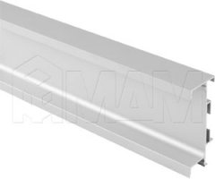 GOLIGHT Универсальная профиль-ручка под столешницу, под светодиодную ленту, алюминий матовый, L-4100мм: GL3.3566.4100.7F PR