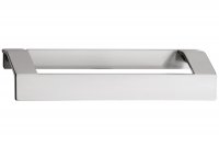 Ручка-скоба 160мм, отделка никель матовый