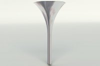 Нога для стола Armstrong d.80/570, h.820, отделка хром глянец