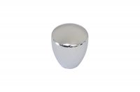 Ручка-кнопка, отделка хром глянец