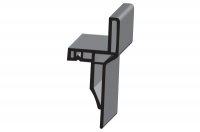 Карниз Н.63мм для шторок-жалюзи, цвет Бук, L=2.50м