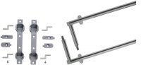 Hettich: 45025: Подъемный механизм Lift Up для створок 15/16 мм, серый