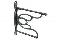 Менсолодержатель "Campanello", отделка железо античное черное