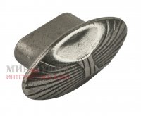 Ручка-кнопка серебро состаренное: WPO.503.000.0024