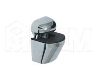 ПЕЛИКАН Менсолодержатель для деревянных и стеклянных полок 4 - 22 мм, хром: SU02CR