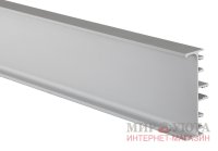 GOLINE Универсальная профиль-ручка без демпферов для среднего ящика, алюминий матовый, L-4180: GL2.549A.4180.7F