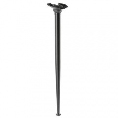 GTV: Опора 40х710 складная с верхним креплением с регулировкой наклона и высоты, черный: NM-X-LINE40710-20