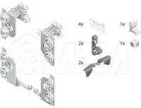 PS11 Комплект роликов и аксессуаров для складной двери: PS11AP6E01