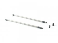 Рейлинги Firmax длина 450 мм, круглые верхние для ящика Newline, серые