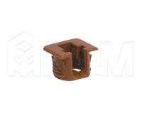 FLIPPER Полкодержатель для деревянных полок с фиксацией, коричневый: 2574 23
