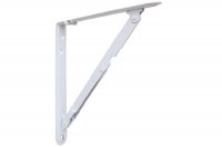 Менсолодержатель складной, L=200мм, отделка белая: MN188.200.51.CNF