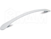 Ручка-скоба 160мм белый матовый: 383.160.71