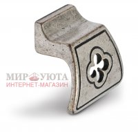 Ручка-кнопка серебро состаренное: M1354000ARVL