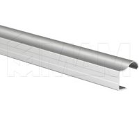 OMEGA Профиль-ручка для фасада 16 мм, серебро, L-2750: 8990