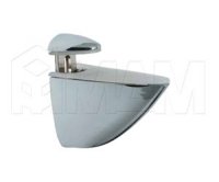 ПЕЛИКАН Менсолодержатель для деревянных и стеклянных полок 4 - 40 мм, хром: SU03A CR