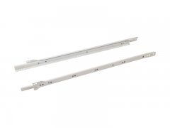 Направляющие роликовые Firmax длина 550 мм, белые, RAL9003, (4 части)