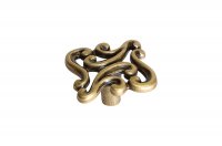 Ручка-кнопка, отделка бронза античная "Флоренция"