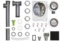 Стоп-вентиль 3.5" + комплект для монтажа