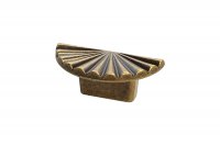 Ручка-кнопка, отделка бронза "Флоренция"