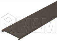 Декоративный профиль для 3708 и 2061, титан, L-2600: 0702_2080 2,6 M