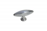 Ручка-кнопка, отделка хром глянец