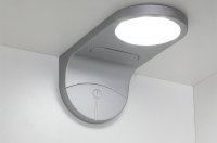 Светильник LED Angolo-T, 5W/12V, 6500K, отделка серебро матовое