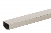 Профиль для ручки, L=3000 мм, отделка сталь нержавеющая полированная