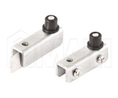 Компл. петель для стекл. двери, хром матовый: 2023 MCR