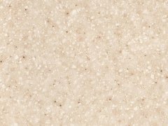 Бортик пристеночный овальный, Семолина карамельная шлифованный камень, 34*29 мм, L=4.2м