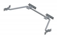 Механизм для вставки стола 400 мм, отделка цинк