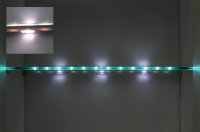 Комплект из 2-х светильников LED Orlo, 850мм, 5000K, отделка серая